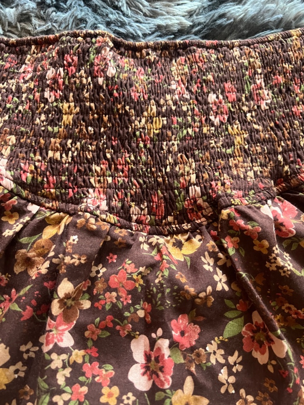 Blu Pepper‎ Floral Skort - Picture 7 of 9